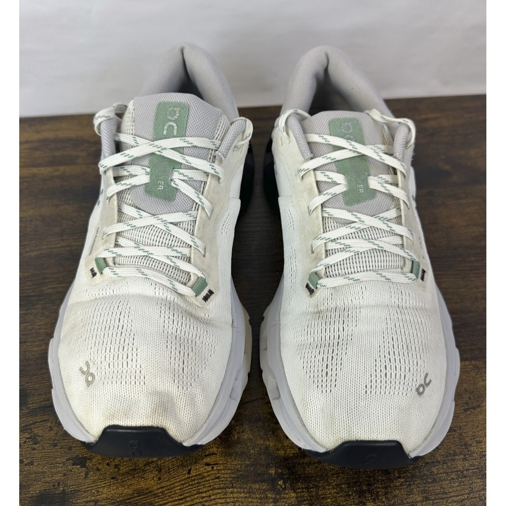 On Cloudflyer 5 White Pebble Mens Running Shoes Size 9 Gym Athletic Stability - Picture 6 of 16